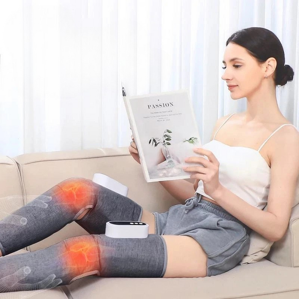 Calama CalfRelief Air Pressure Massager – Infrared Compression Therapy for Leg Fatigue Relief