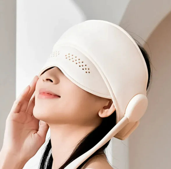 Calama AirWave Massager – Airbag & Heat Therapy for Relaxing Head & Eye Comfort